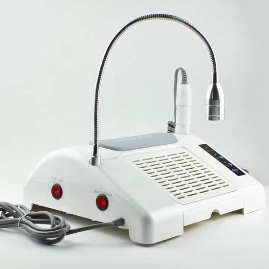 Aspirator praf revolutionar FARA sac + Freza electrica cu mandrina performanta + Lumina led + Suport mana