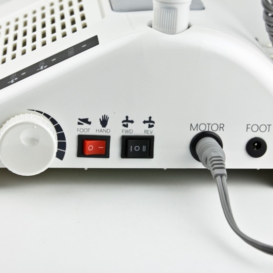 Aspirator praf revolutionar FARA sac + Freza electrica cu mandrina performanta + Lumina led + Suport mana